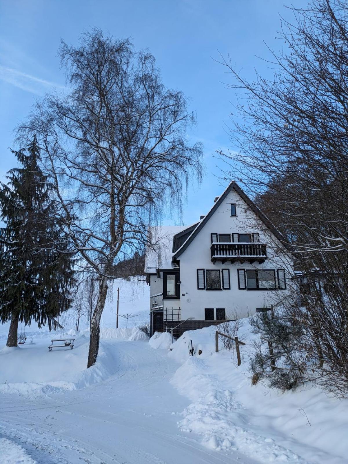 Ferienwohnung Im Hambach Bad Berleburg Exteriör bild